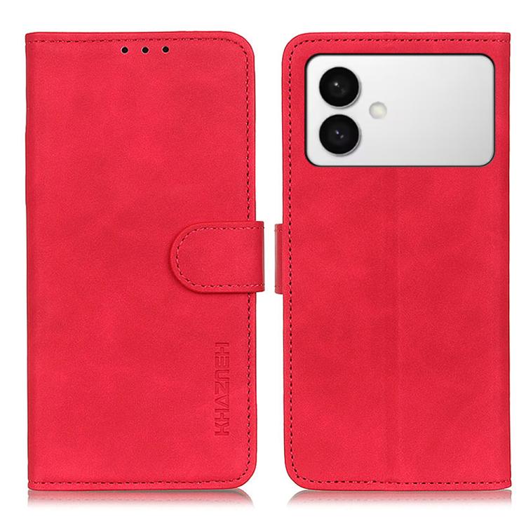 KHAZNEH Retro Texture Horizontal Flip Leather Phone Case