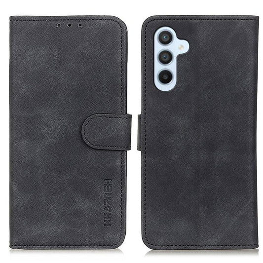 KHAZNEH Retro Texture Horizontal Flip Leather Phone Case, For Galaxy S26 FE 5G, For Samsung Galaxy S26+ 5G, For Samsung Galaxy S26 Edge 5G, For Samsung Galaxy S26 Ultra 5G, For Samsung Galaxy S26 5G, For Samsung Galaxy S25 FE 5G