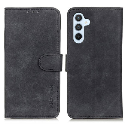 KHAZNEH Retro Texture Horizontal Flip Leather Phone Case, For Galaxy S27+ 5G, For Galaxy S26 FE 5G, For Samsung Galaxy S26+ 5G, For Samsung Galaxy S26 Edge 5G, For Samsung Galaxy S26 Ultra 5G, For Samsung Galaxy S26 5G