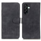 KHAZNEH Retro Texture Horizontal Flip Leather Phone Case, For Galaxy S27+ 5G, For Galaxy S26 FE 5G, For Samsung Galaxy S26+ 5G, For Samsung Galaxy S26 Edge 5G, For Samsung Galaxy S26 Ultra 5G, For Samsung Galaxy S26 5G