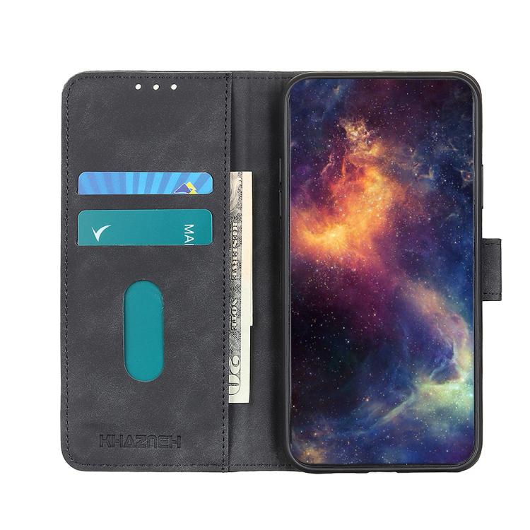 KHAZNEH Retro Texture Horizontal Flip Leather Phone Case, For Galaxy S27+ 5G, For Galaxy S26 FE 5G, For Samsung Galaxy S26+ 5G, For Samsung Galaxy S26 Edge 5G, For Samsung Galaxy S26 Ultra 5G, For Samsung Galaxy S26 5G