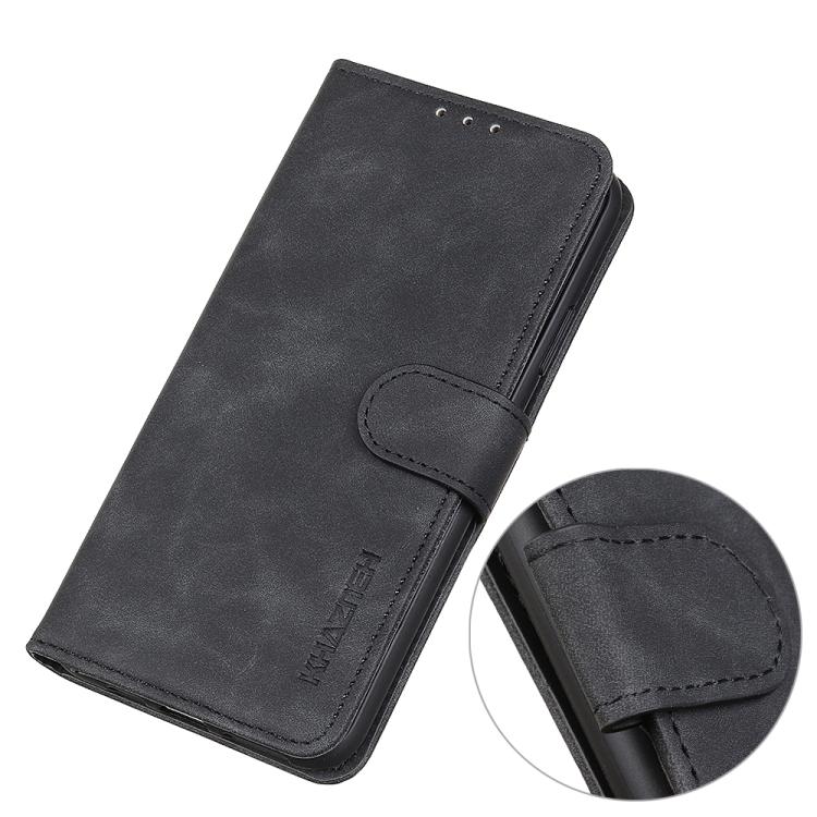 KHAZNEH Retro Texture Horizontal Flip Leather Phone Case, For Galaxy S27+ 5G, For Galaxy S26 FE 5G, For Samsung Galaxy S26+ 5G, For Samsung Galaxy S26 Edge 5G, For Samsung Galaxy S26 Ultra 5G, For Samsung Galaxy S26 5G