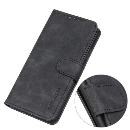 KHAZNEH Retro Texture Horizontal Flip Leather Phone Case, For Galaxy S27+ 5G, For Galaxy S26 FE 5G, For Samsung Galaxy S26+ 5G, For Samsung Galaxy S26 Edge 5G, For Samsung Galaxy S26 Ultra 5G, For Samsung Galaxy S26 5G