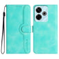 Heart Pattern Skin Feel Leather Phone Case