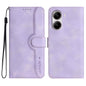 Heart Pattern Skin Feel Leather Phone Case, For Redmi Note 14 4G 164.84mm, For Redmi Turbo 4 / Xiaomi Poco X7 Pro, For Redmi Note 14 Pro 4G, For Redmi Note 14 4G 163.25mm