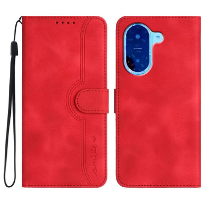 Heart Pattern Skin Feel Leather Phone Case, For Redmi Turbo 4 Pro / Poco F7, For Redmi A5 4G 171.7mm / Poco C71, For Redmi K80 Pro / Poco F7 Ultra, For Redmi K80 / Poco F7 Pro