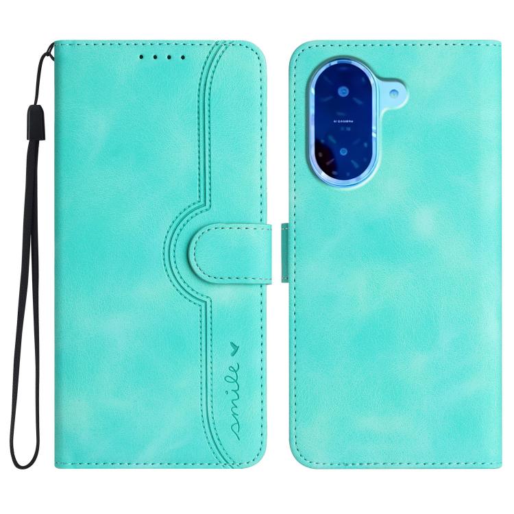 Heart Pattern Skin Feel Leather Phone Case, For Redmi Turbo 4 Pro / Xiaomi Poco F7, For Redmi A5 4G 171.7mm / Xiaomi Poco C71, For Redmi K80 Pro / Xiaomi Poco F7 Ultra, For Redmi K80 / Xiaomi Poco F7 Pro