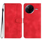 Heart Pattern Skin Feel Leather Phone Case, For Redmi Turbo 4 Pro / Poco F7, For Redmi A5 4G 171.7mm / Poco C71, For Redmi K80 Pro / Poco F7 Ultra, For Redmi K80 / Poco F7 Pro