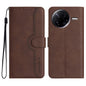 Heart Pattern Skin Feel Leather Phone Case, For Redmi Turbo 4 Pro / Xiaomi Poco F7, For Redmi A5 4G 171.7mm / Xiaomi Poco C71, For Redmi K80 Pro / Xiaomi Poco F7 Ultra, For Redmi K80 / Xiaomi Poco F7 Pro