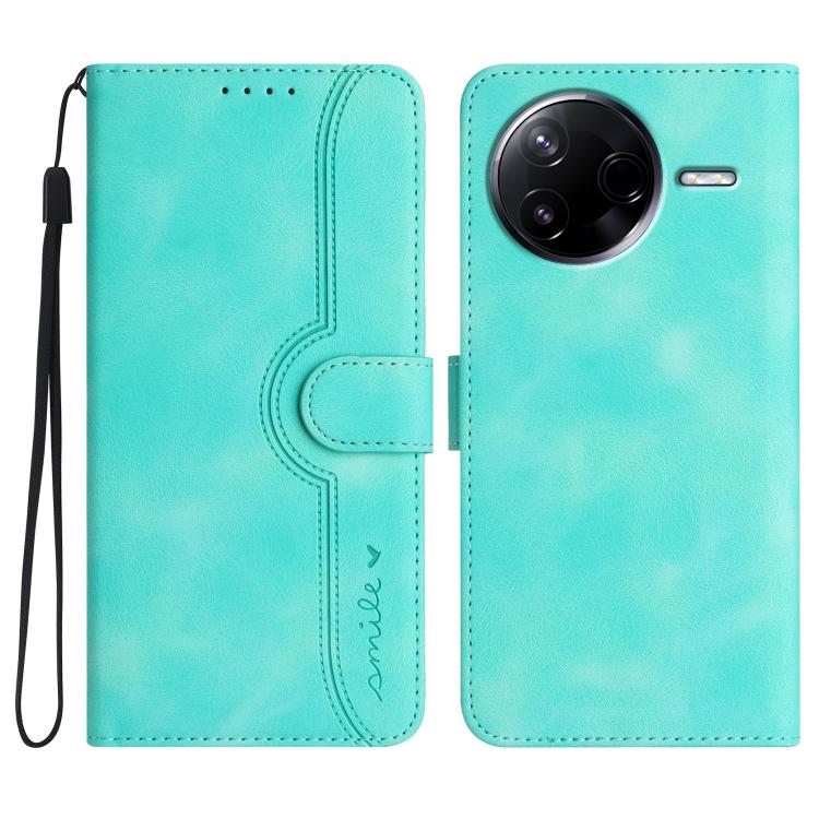 Heart Pattern Skin Feel Leather Phone Case, For Redmi Turbo 4 Pro / Xiaomi Poco F7, For Redmi A5 4G 171.7mm / Xiaomi Poco C71, For Redmi K80 Pro / Xiaomi Poco F7 Ultra, For Redmi K80 / Xiaomi Poco F7 Pro
