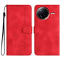 Heart Pattern Skin Feel Leather Phone Case, For Redmi Turbo 4 Pro / Poco F7, For Redmi A5 4G 171.7mm / Poco C71, For Redmi K80 Pro / Poco F7 Ultra, For Redmi K80 / Poco F7 Pro