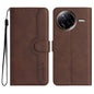 Heart Pattern Skin Feel Leather Phone Case, For Redmi Turbo 4 Pro / Poco F7, For Redmi A5 4G 171.7mm / Poco C71, For Redmi K80 Pro / Poco F7 Ultra, For Redmi K80 / Poco F7 Pro