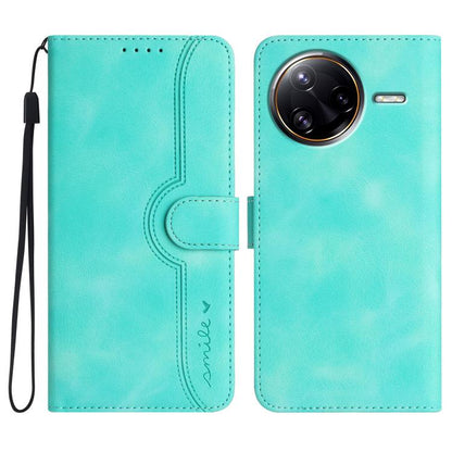 Heart Pattern Skin Feel Leather Phone Case, For Redmi Turbo 4 Pro / Xiaomi Poco F7, For Redmi A5 4G 171.7mm / Xiaomi Poco C71, For Redmi K80 Pro / Xiaomi Poco F7 Ultra, For Redmi K80 / Xiaomi Poco F7 Pro
