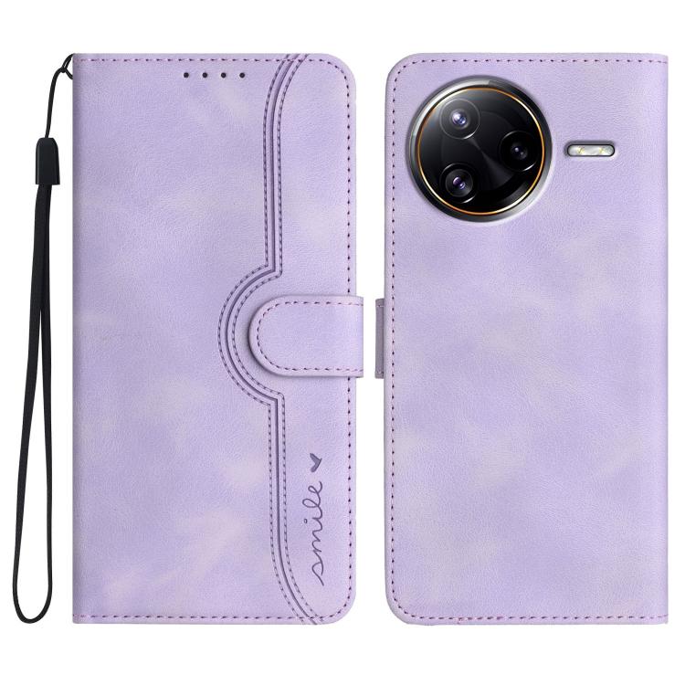 Heart Pattern Skin Feel Leather Phone Case, For Redmi Turbo 4 Pro / Poco F7, For Redmi A5 4G 171.7mm / Poco C71, For Redmi K80 Pro / Poco F7 Ultra, For Redmi K80 / Poco F7 Pro