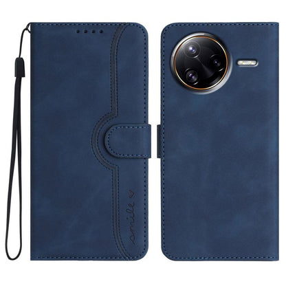 Heart Pattern Skin Feel Leather Phone Case, For Redmi Turbo 4 Pro / Poco F7, For Redmi A5 4G 171.7mm / Poco C71, For Redmi K80 Pro / Poco F7 Ultra, For Redmi K80 / Poco F7 Pro