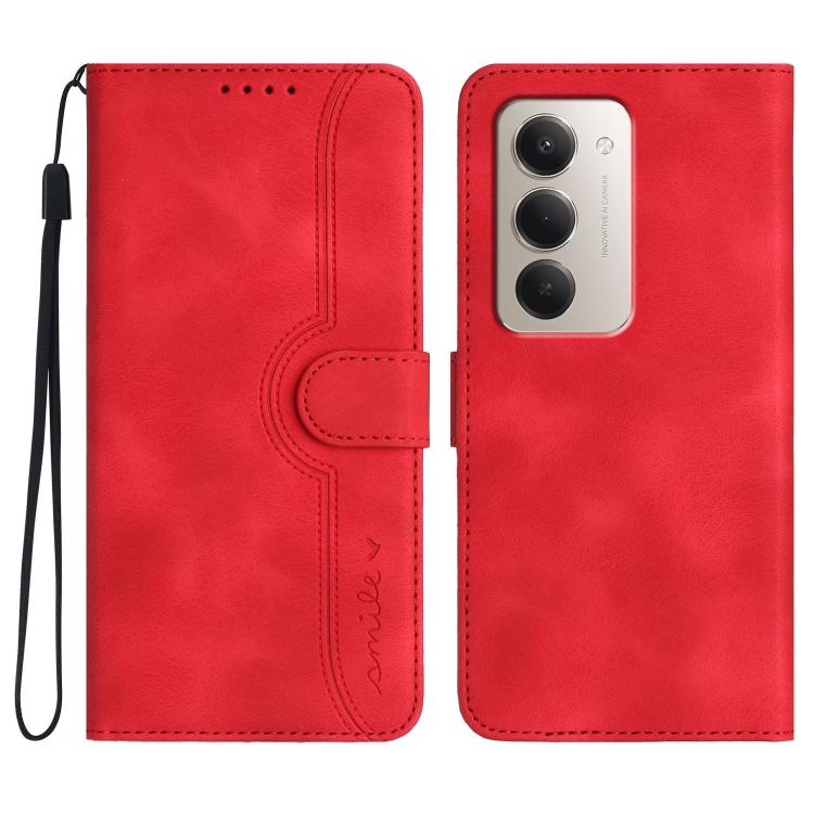 Heart Pattern Skin Feel Leather Phone Case, For Redmi Note 15 4G Global 164mm, For Redmi K90 / Xiaomi Poco F8 Pro 5G, For Redmi 15 5G Global / 15 4G SEA 169.5mm, For Redmi 15 5G / 4G EU 171mm