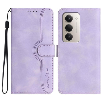 Heart Pattern Skin Feel Leather Phone Case, For Redmi Note 15 4G Global 164mm, For Redmi K90 / Xiaomi Poco F8 Pro 5G, For Redmi 15 5G Global / 15 4G SEA 169.5mm, For Redmi 15 5G / 4G EU 171mm