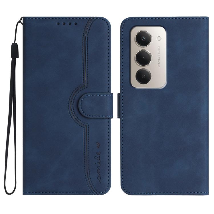 Heart Pattern Skin Feel Leather Phone Case, For Redmi Note 15 4G Global 164mm, For Redmi K90 / Xiaomi Poco F8 Pro 5G, For Redmi 15 5G Global / 15 4G SEA 169.5mm, For Redmi 15 5G / 4G EU 171mm