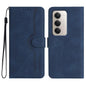 Heart Pattern Skin Feel Leather Phone Case, For Redmi Note 15 4G Global 164mm, For Redmi K90 / Xiaomi Poco F8 Pro 5G, For Redmi 15 5G Global / 15 4G SEA 169.5mm, For Redmi 15 5G / 4G EU 171mm