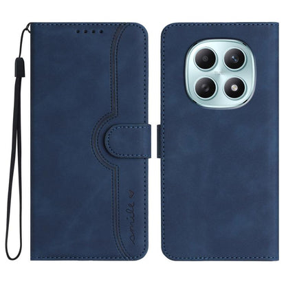 Heart Pattern Skin Feel Leather Phone Case, For Redmi Note 15 4G Global 164mm, For Redmi K90 / Xiaomi Poco F8 Pro 5G, For Redmi 15 5G Global / 15 4G SEA 169.5mm, For Redmi 15 5G / 4G EU 171mm