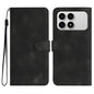 Heart Pattern Skin Feel Leather Phone Case, For Redmi Note 15 4G Global 164mm, For Redmi K90 / Xiaomi Poco F8 Pro 5G, For Redmi 15 5G Global / 15 4G SEA 169.5mm, For Redmi 15 5G / 4G EU 171mm