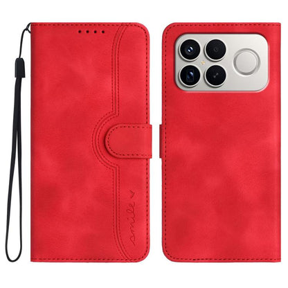 Heart Pattern Skin Feel Leather Phone Case, For Redmi K90 Pro Max / Poco F8 Ultra, For Redmi K90 / Poco F8 Pro 5G, For Redmi 15 5G Global / 15 4G SEA 169.5mm, For Redmi 15 5G / 4G EU 171mm