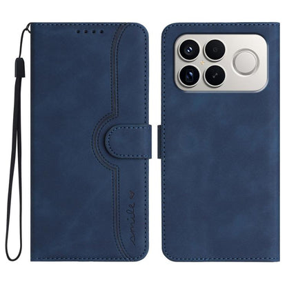 Heart Pattern Skin Feel Leather Phone Case, For Redmi K90 Pro Max / Poco F8 Ultra, For Redmi K90 / Poco F8 Pro 5G, For Redmi 15 5G Global / 15 4G SEA 169.5mm, For Redmi 15 5G / 4G EU 171mm