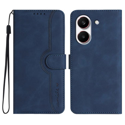 Heart Pattern Skin Feel Leather Phone Case, For Redmi A7 Pro 171mm / Poco C85x 5G, For Redmi Turbo 5 Max / Poco X8 Pro Max, For Redmi Turbo 5 5G / Poco X8 Pro 5G, For Redmi Note 15 4G / 5G 164mm / Poco M8 5G