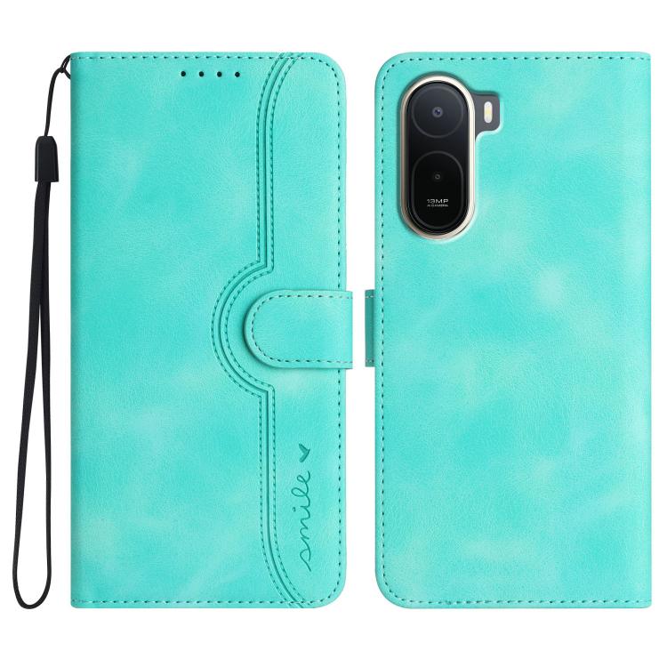 Heart Pattern Skin Feel Leather Phone Case, For Redmi A7 Pro 171mm / Poco C85x 5G, For Redmi Turbo 5 Max / Poco X8 Pro Max, For Redmi Turbo 5 5G / Poco X8 Pro 5G, For Redmi Note 15 4G / 5G 164mm / Poco M8 5G