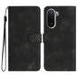 Heart Pattern Skin Feel Leather Phone Case, For Redmi A7 Pro 171mm / Poco C85x 5G, For Redmi Turbo 5 Max / Poco X8 Pro Max, For Redmi Turbo 5 5G / Poco X8 Pro 5G, For Redmi Note 15 4G / 5G 164mm / Poco M8 5G