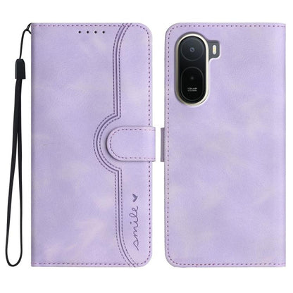 Heart Pattern Skin Feel Leather Phone Case, For Redmi A7 Pro 171mm / Poco C85x 5G, For Redmi Turbo 5 Max / Poco X8 Pro Max, For Redmi Turbo 5 5G / Poco X8 Pro 5G, For Redmi Note 15 4G / 5G 164mm / Poco M8 5G