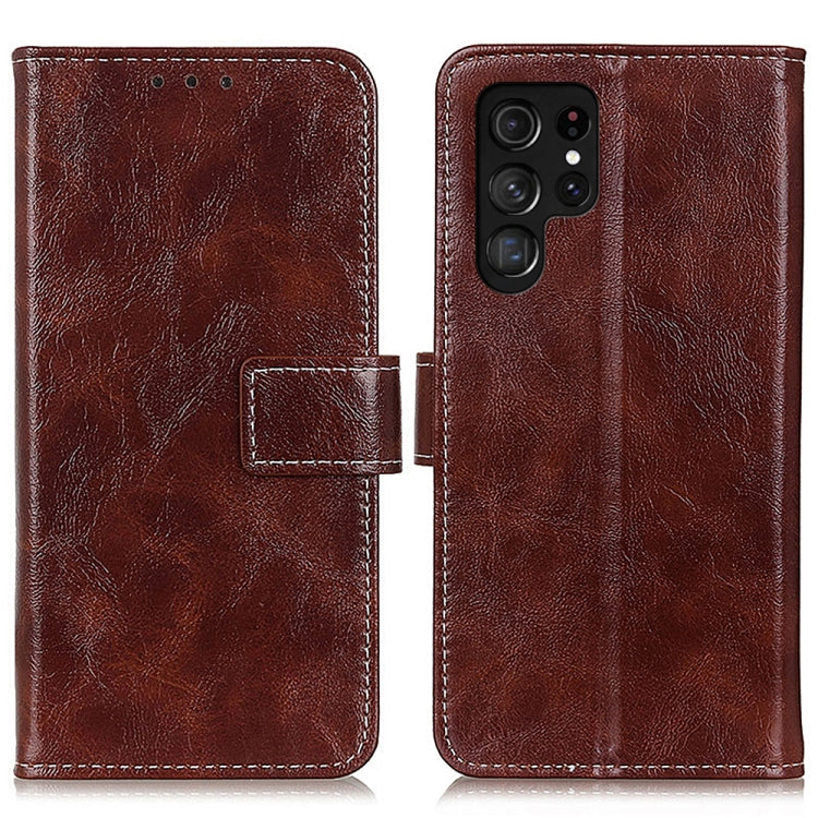 Retro Crazy Horse Texture Leather Phone Case