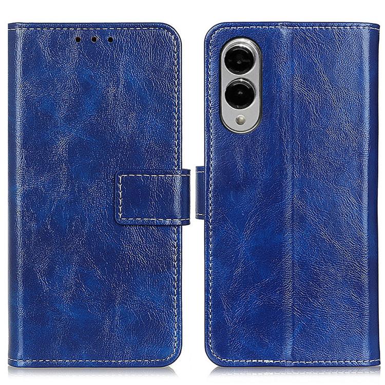 Retro Crazy Horse Texture Leather Phone Case