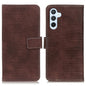 Magnetic Crocodile Texture Leather Phone Case, For Samsung Galaxy S24 FE 5G