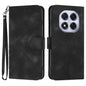 Line Pattern Skin Feel Leather Phone Case, For Redmi Note 14 5G, For Redmi Note 14 Pro+ 5G, For Redmi Note 14 Pro 5G, For Redmi 13 4G