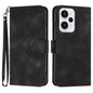 Line Pattern Skin Feel Leather Phone Case, For Redmi Turbo 3 / Poco F6, For Redmi Note 13R Pro / Poco X6 Neo, For Redmi Note 12 Turbo / Poco F5