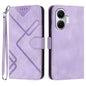 Line Pattern Skin Feel Leather Phone Case, For Redmi Turbo 4 Pro / Xiaomi Poco F7, For Redmi A5 4G 171.7mm / Xiaomi Poco C71, For Redmi K80 Pro / Xiaomi Poco F7 Ultra, For Redmi K80 / Xiaomi Poco F7 Pro