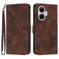 Line Pattern Skin Feel Leather Phone Case, For Redmi Turbo 4 Pro / Xiaomi Poco F7, For Redmi A5 4G 171.7mm / Xiaomi Poco C71, For Redmi K80 Pro / Xiaomi Poco F7 Ultra, For Redmi K80 / Xiaomi Poco F7 Pro