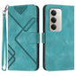 Line Pattern Skin Feel Leather Phone Case, For Redmi Note 15 4G Global 164mm, For Redmi K90 / Xiaomi Poco F8 Pro 5G, For Redmi 15 5G Global / 15 4G SEA 169.5mm, For Redmi 15 5G / 4G EU 171mm