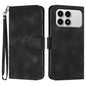Line Pattern Skin Feel Leather Phone Case, For Redmi Note 15 4G Global 164mm, For Redmi K90 / Xiaomi Poco F8 Pro 5G, For Redmi 15 5G Global / 15 4G SEA 169.5mm, For Redmi 15 5G / 4G EU 171mm