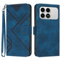 Line Pattern Skin Feel Leather Phone Case, For Redmi Note 15 4G Global 164mm, For Redmi K90 / Xiaomi Poco F8 Pro 5G, For Redmi 15 5G Global / 15 4G SEA 169.5mm, For Redmi 15 5G / 4G EU 171mm
