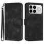 Line Pattern Skin Feel Leather Phone Case, For Redmi K90 Pro Max / Poco F8 Ultra, For Redmi K90 / Poco F8 Pro 5G, For Redmi 15 5G Global / 15 4G SEA 169.5mm, For Redmi 15 5G / 4G EU 171mm
