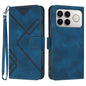 Line Pattern Skin Feel Leather Phone Case, For Redmi K90 Pro Max / Poco F8 Ultra, For Redmi K90 / Poco F8 Pro 5G, For Redmi 15 5G Global / 15 4G SEA 169.5mm, For Redmi 15 5G / 4G EU 171mm