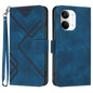 Line Pattern Skin Feel Leather Phone Case, For Redmi A7 Pro 171mm / Poco C85x 5G, For Redmi Turbo 5 Max / Poco X8 Pro Max, For Redmi Turbo 5 5G / Poco X8 Pro 5G, For Redmi Note 15 4G / 5G 164mm / Poco M8 5G