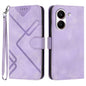 Line Pattern Skin Feel Leather Phone Case, For Redmi A7 Pro 171mm / Poco C85x 5G, For Redmi Turbo 5 Max / Poco X8 Pro Max, For Redmi Turbo 5 5G / Poco X8 Pro 5G, For Redmi Note 15 4G / 5G 164mm / Poco M8 5G