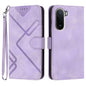 Line Pattern Skin Feel Leather Phone Case, For Redmi A7 Pro 171mm / Poco C85x 5G, For Redmi Turbo 5 Max / Poco X8 Pro Max, For Redmi Turbo 5 5G / Poco X8 Pro 5G, For Redmi Note 15 4G / 5G 164mm / Poco M8 5G