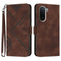 Line Pattern Skin Feel Leather Phone Case, For Redmi A7 Pro 171mm / Poco C85x 5G, For Redmi Turbo 5 Max / Poco X8 Pro Max, For Redmi Turbo 5 5G / Poco X8 Pro 5G, For Redmi Note 15 4G / 5G 164mm / Poco M8 5G