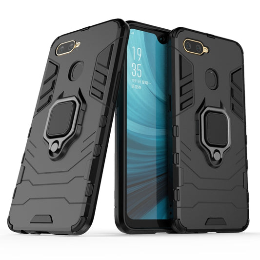 Shockproof PC + TPU Protective Case with Magnetic Ring Holder