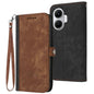 Side Buckle Double Fold Hand Strap Leather Phone Case, For Redmi Turbo 4 Pro / Poco F7, For Redmi A5 4G 171.7mm / Poco C71, For Redmi K80 Pro / Poco F7 Ultra, For Redmi K80 / Poco F7 Pro