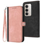 Side Buckle Double Fold Hand Strap Leather Phone Case, For Redmi K90 Pro Max / Poco F8 Ultra, For Redmi K90 / Poco F8 Pro 5G, For Redmi 15 5G Global / 15 4G SEA 169.5mm, For Redmi 15 5G / 4G EU 171mm